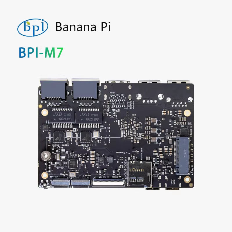 Плата для разработки ИИ Banana – обзор и цена Banana Pi Bpi M7 Rk3588