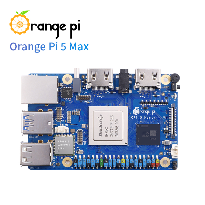 AvaCore Orange Pi 5 Max LPDDR5 – обзор и цена Orange Pi 5 Max Rk3588