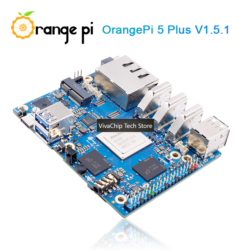 VivaCT Orange Pi5 Plus 16 ГБ О – обзор и цена Rk3588 Mini Pc Board